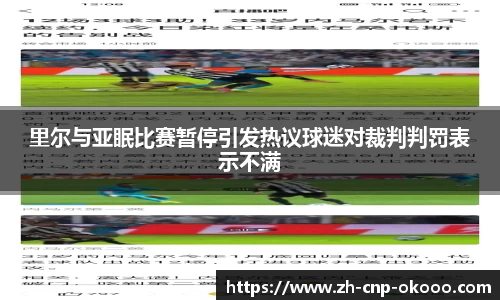 里尔与亚眠比赛暂停引发热议球迷对裁判判罚表示不满